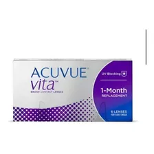 Acuvue Vita 6 Piezas Mensuales Miopia Envio Inmediato