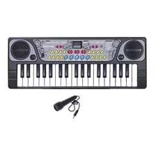 Teclado Infantil Com Microfone 37 Teclas - C 06 Musicas 