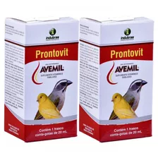 Kit Com 2 Unidades De Avemil Prontovit - 20ml