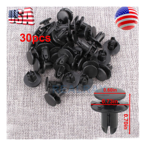 30x Bumper Mounting Clips For Hyundai 86595-2t500 Push T Rrx Foto 2