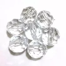 Pedrarias Cristal Facetado Acrílico 500gr 12mm Melhor Preço