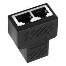 Adaptador Divisor 1 Para 2 Conexão Ethernet Lan Com Dois