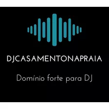 Vendo Site + Domínio Para Internet: Dj Casamento Na Praia