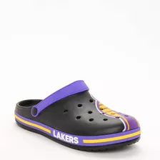 Sandalia Nba Los Angeles Lakers Negro/morado 52104