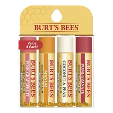 Burts Bees 4 Pack Bálsamos Labiales Superfruit Original