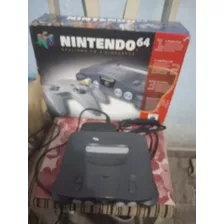 Video Game Na Caixa Nintendo 64 Completo 