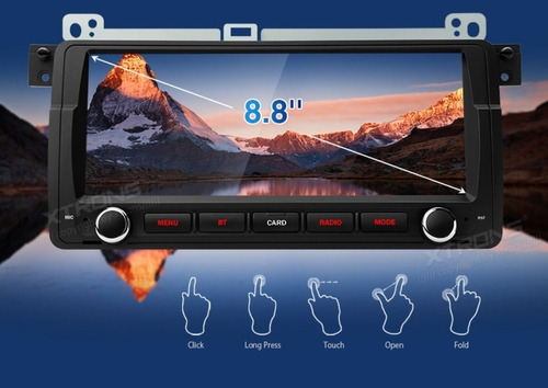 Carplay Bmw Serie 3 1998-2006 Android Radio Mirrorlink Touch Foto 7