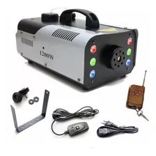 Máquina Fumaça 1200w Controle220v Com Leds Barata