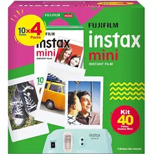 Filme Para Instax Mini 9 / Mini 11 - 40 Poses - Fujifilm