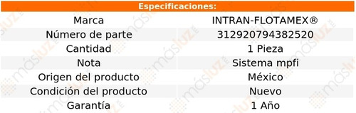 Sensor Map Plymouth Neon L4 2.0l 01/02 Intran-flotamex Foto 2