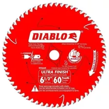 Disco Sierra Circular 6 -1/2' Diablo 60 T Corte Ultra Fino 