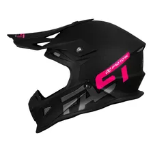 Capacete Motocross Pro Tork Fast 788 Solid Trilha