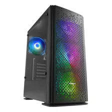 Gabinete Gamer Raidmax H702 X4 Fan Rgb Templado Atx Pc