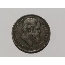 Moeda Brasil 40 Reis 1879 Bronze Imperio