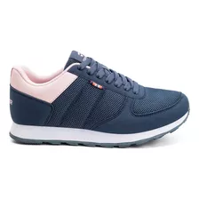 Zapatillas Topper T.350 Mesh Color Azul - Adulto 35 Ar