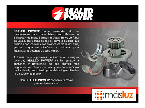 Kit Metales Bancada 0.010 Grand Safari 77/78 Sealed Power Foto 3