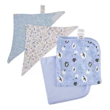 Set Oferta Combo60 Bebe 2 Piezas Ajuar Celeste Baby Shower