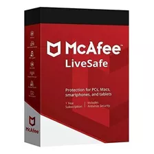 Mcafee Live Safe Dispositivos Ilimitados Con Tu Email.