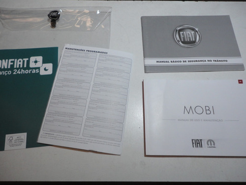 Em Branco Manual Fiat Mobi 2020 2021 Original  1.0 8v
