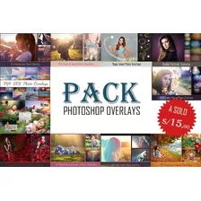 Pack De Overlays Para Photoshop + Pack De Fuentes