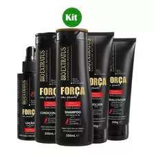 Kit 05 Itens Força Pimenta Acelera Crescimento Bio Extratus