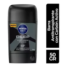 Desodorante Antibacterial Nivea Men Deep Darkwood 50 Gr