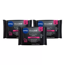 Nivea Micellair Expert Toallitas Desmaquillantes 20 Uds (x3)