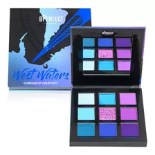 Paleta De 9 Sombras Para Ojos Compass Of Creativity Bperfect West Waters