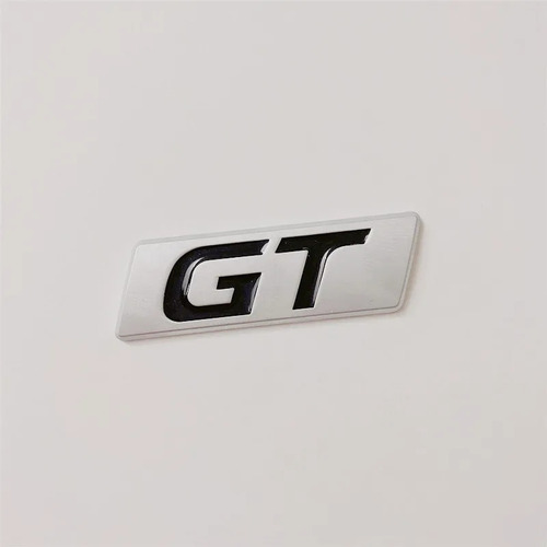 Metal Gt Insignia De Equipaje Trasero Para Compatible Con Foto 8