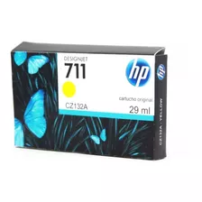 Cz132a - Cartucho Amarelo Original Hp 711 - 29ml + Frete Grátis