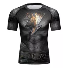 Playera Camisa Black Adam Superman Shazam Compresion Licra X