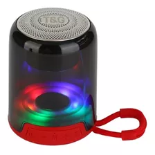 Parlante Portátil Bluetooth Tg-314 Radio Fm Usb Luz Led Aux