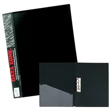 Carpeta C/apretador A4 Negro Data Zone