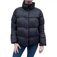 Campera Levis De Mujer Puffer Color Negra 