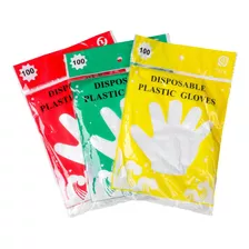 Guantes Desechables Para Manipular Alimentos X100und Pollo