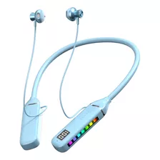 Audífonos Bluetooth De Cuello Colgante Con Luz Deslumbrant