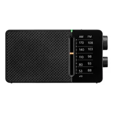 Radio Sangean Sr36 Amfm Con Parlante A Pilas-coneccion Auri