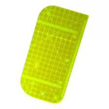 Régua Passa Ferro 20cm Alfaiate Verde Fluorescente Marpax