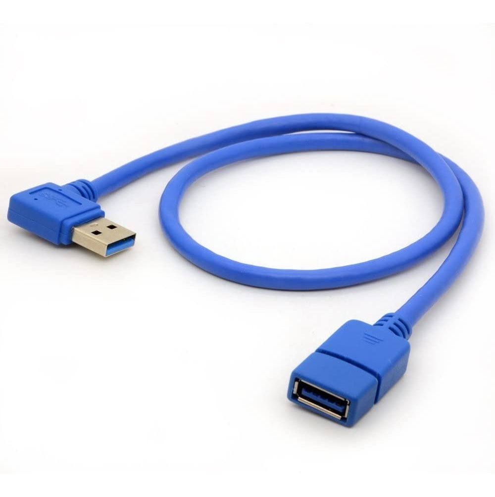 Cable De Extension Bshtu Usb 3.0 ,50 Cm/90 Grados/m-h