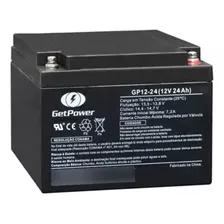 12v 24ah Get Power Vrla Agm Selada | Alarme, Nobreak