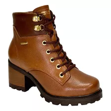 Bota Pegada Coturno Couro 281329-10 Terracota