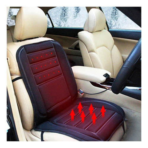 Funda De Asiento De Coche Con Calefaccin Universal Foto 5