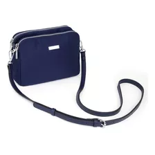 Uto Bandolera Cruzada Para Mujer, Tejido Oxford Con Doble Cr