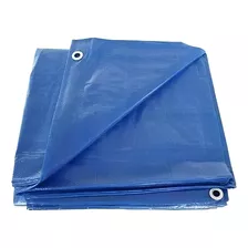 Lona 2x2 Mts Plástica Impermeável Encerado Multiuso Azul