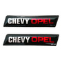 Par De Emblemas Laterales Opel Edition 