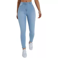 Calça Jeans Feminina Modeladora Com Elastano Vários Modelos