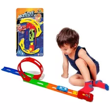 Pista Lançador De Carrinhos Acessórios Tipo Hot Wheels 360