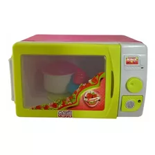 Microondas Infantil De Brinquedo Para Cozinha Infantil Linda