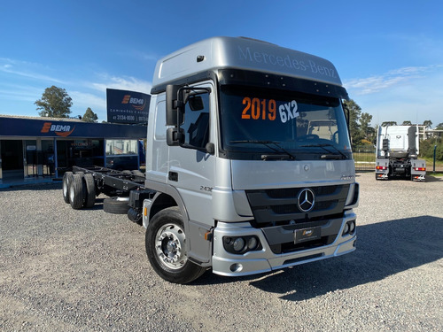 Mb Atego 2430, Truck 6x2, 2019. Chassis 10 Metros