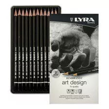 Lapiz Lyra Rembrandt Arte E Design Graduações Lata X 12 Unid